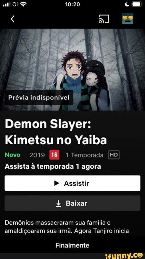 Prévia Demon Slayer: Kimetsu no Yaiba Novo 2019 Temporada HD
