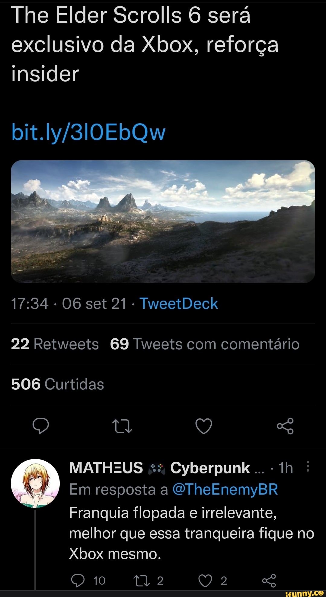 The Elder Scrolls VI parece ser um exclusivo do Xbox, afinal