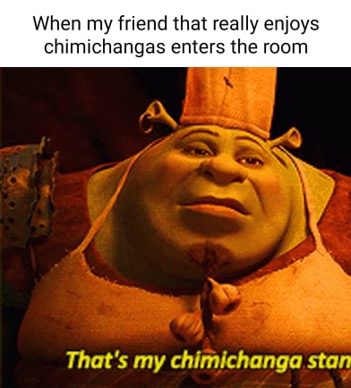YARN, That's my chimichanga stand.