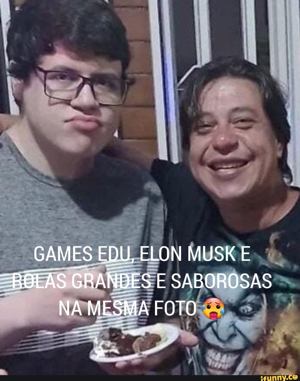 GAMES EDU, ELON MUSK E ROLAS GRANDES E SABOROSAS NA MESMA FOTO - iFunny  Brazil