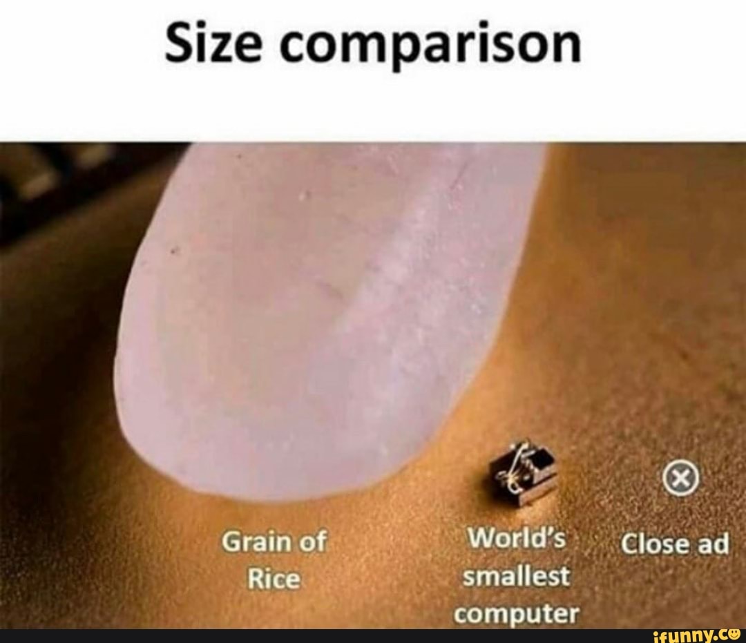 The Smallest Computer in the World Fits On a Grain of Rice