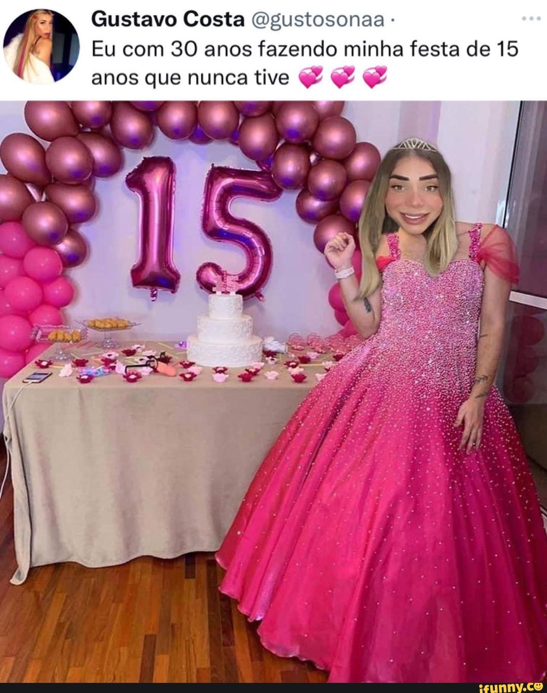 MINHA FESTA DE 15 ANOS