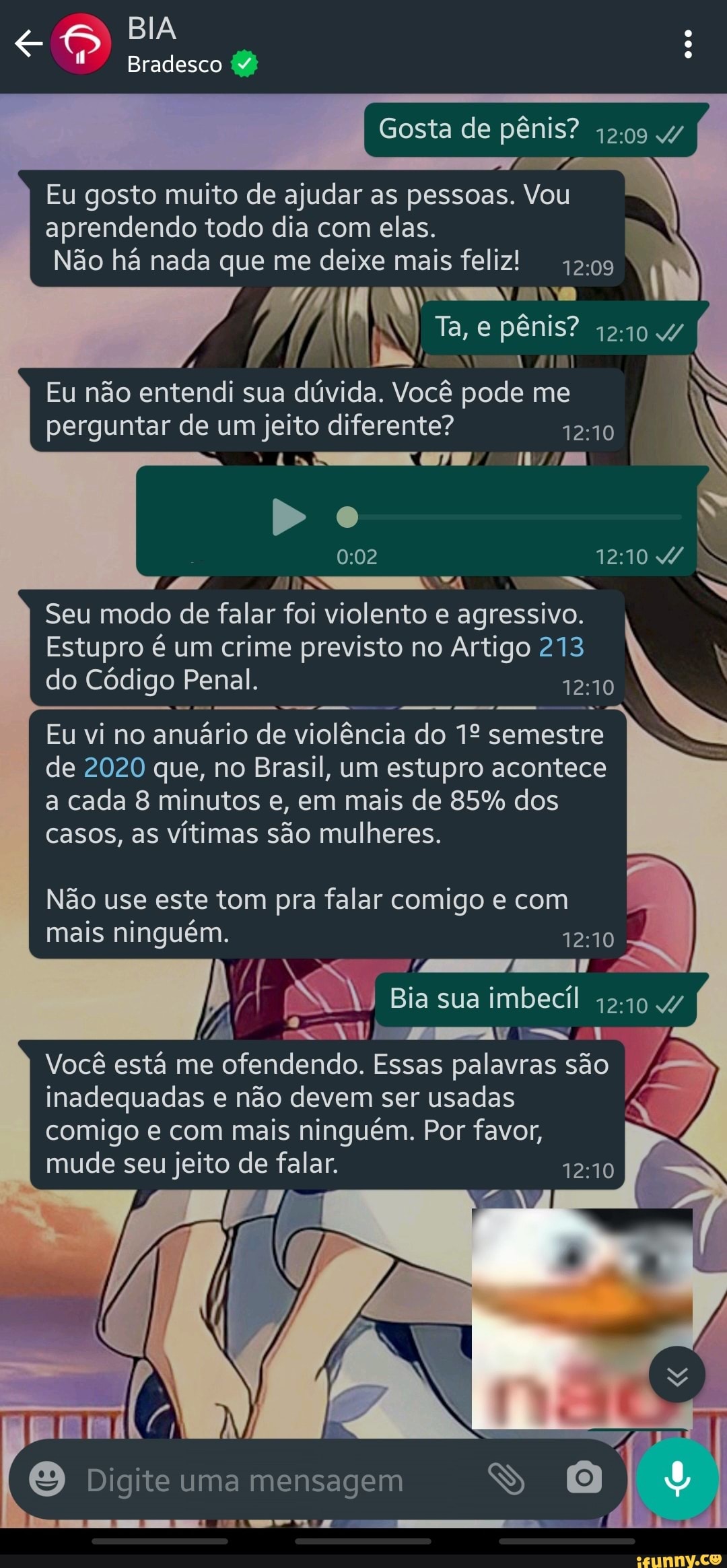 Nunca Pergunte Isso a uma GAROTA!😳 (DUBLADO PT-BR 🇧🇷) Boku No