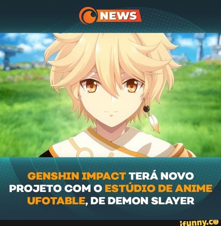 Genshin Impact ganhará anime pelo estúdio de Demon Slayer 
