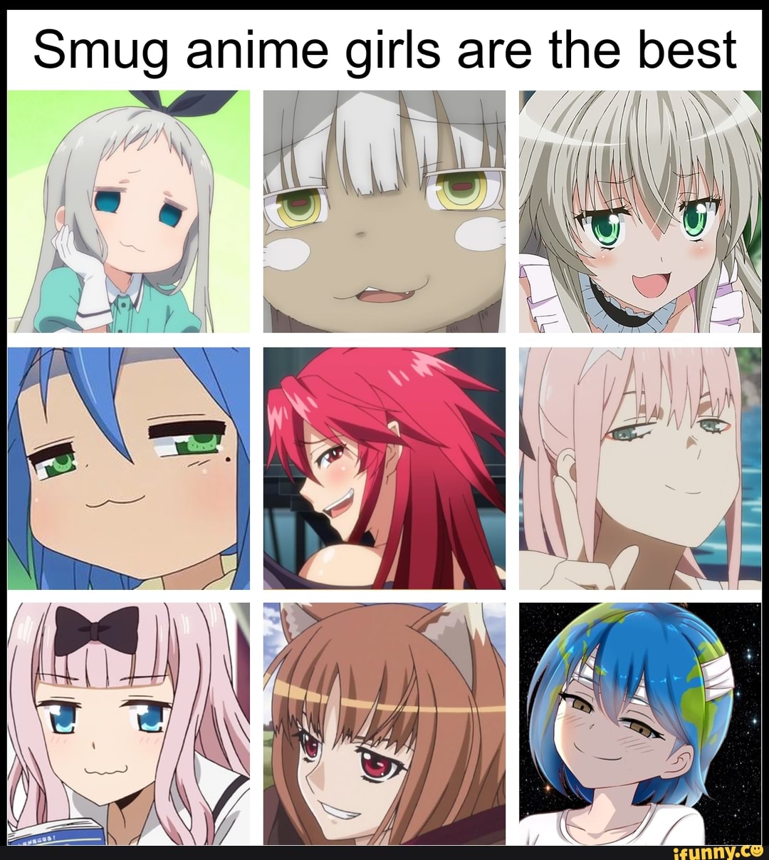 Smug Anime Girls Are The Best Ifunny Brazil