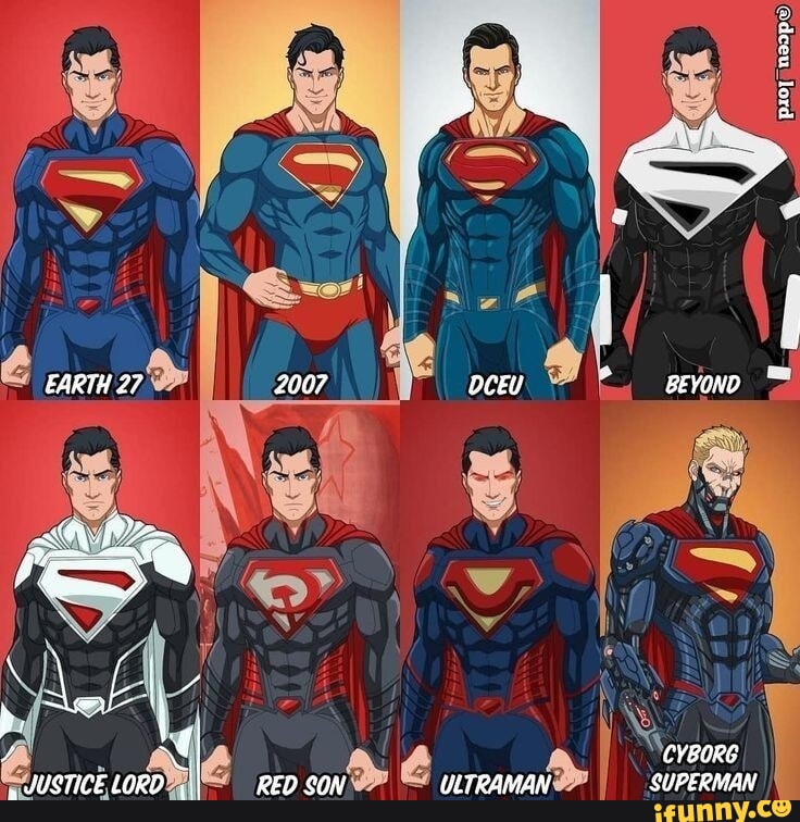 EARTH 27 2007 DCEU BEYOND CYBORG RED SON YLTRAMAN SUPERMAN - iFunny Brazil