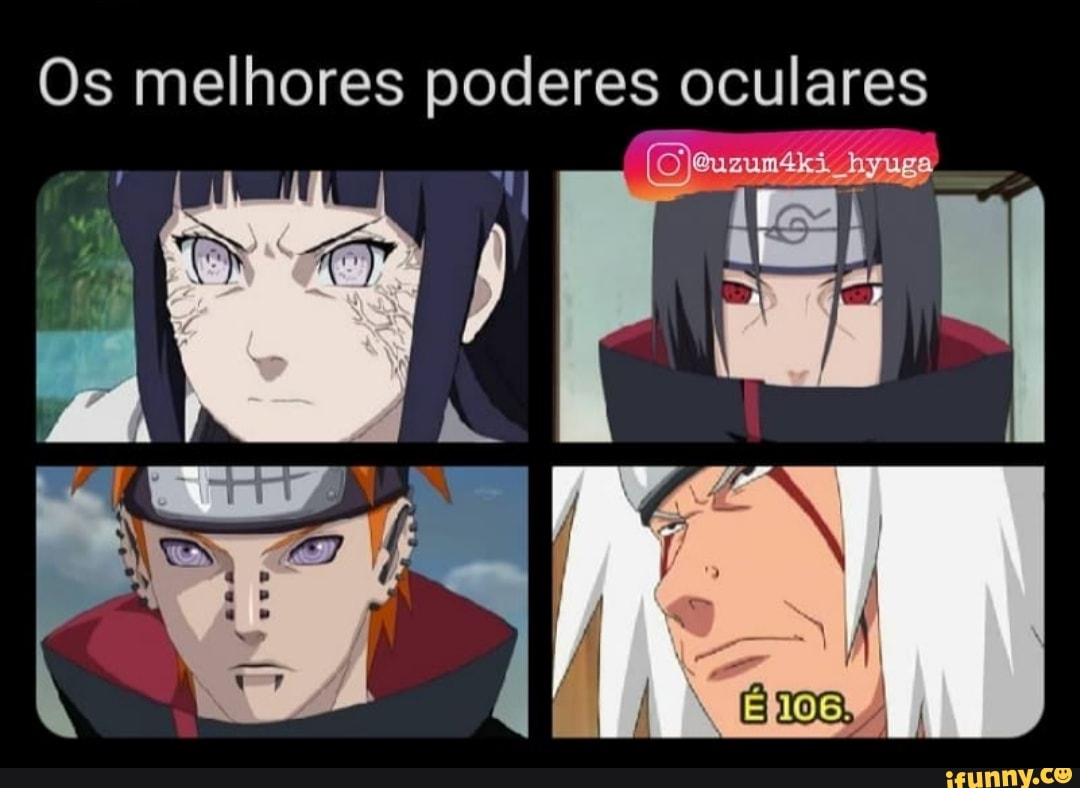 NARUTO, Poderes Oculares