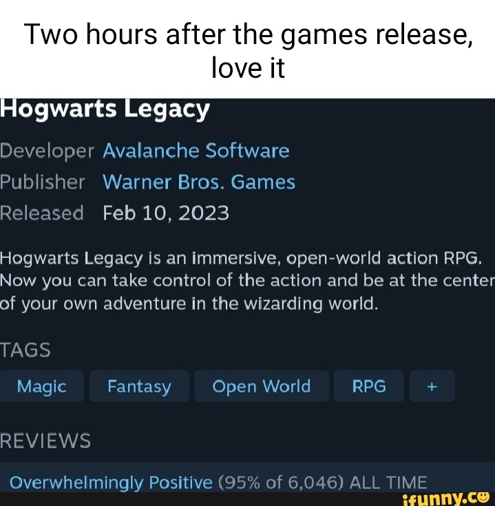 Hogwarts Legacy - the immersive, open-world action RPG