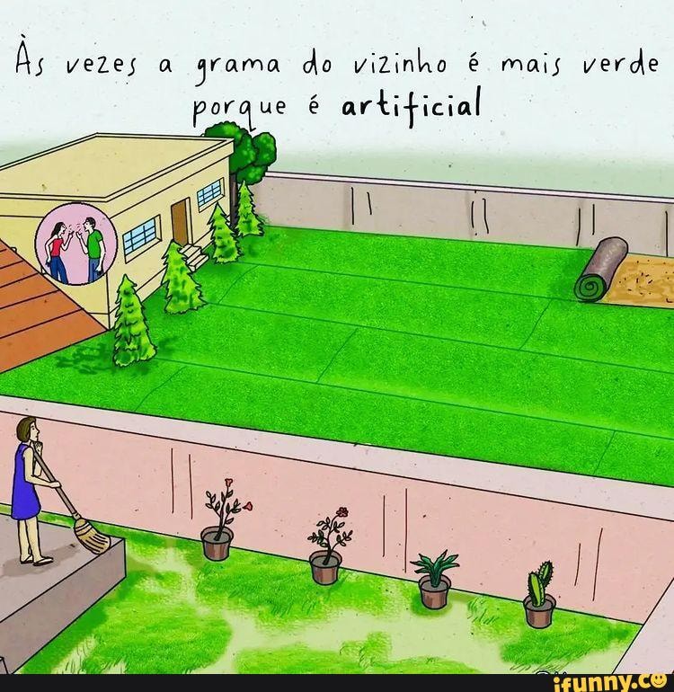 O Tipo Grama é Sempre Mais Verde!