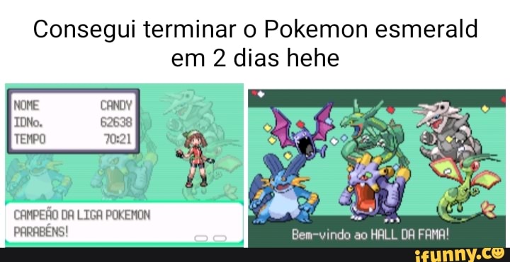 Pokémon Fire Red LIGA POKÉMON e Hall Da Fama!!! 