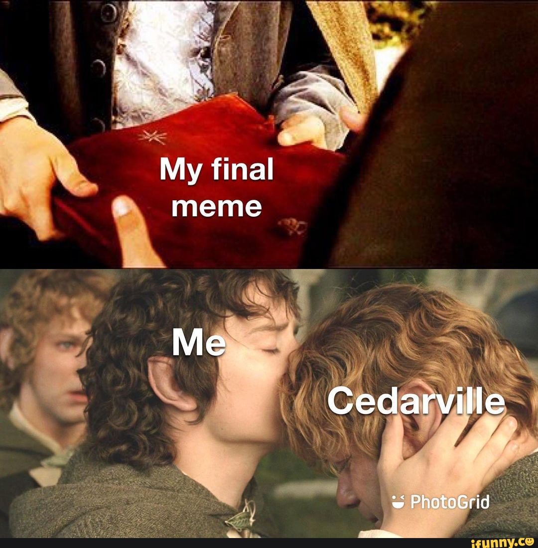finals meme lord of the rings