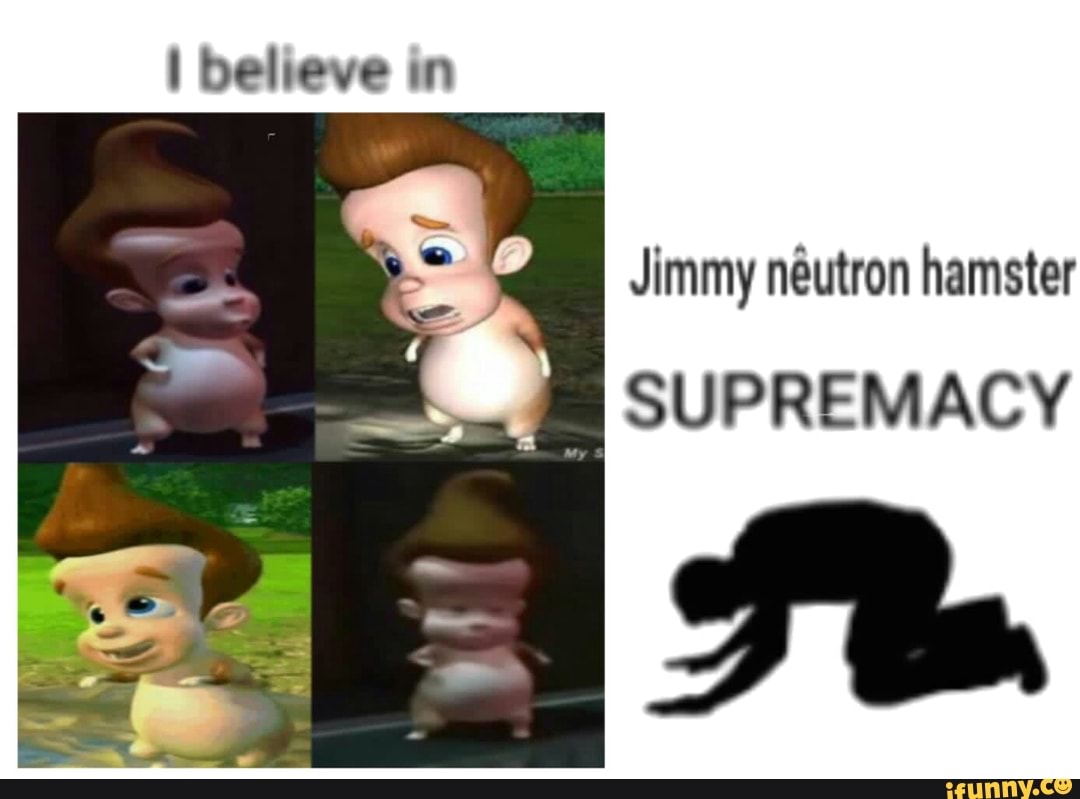 Jimmy neutron hamster meme