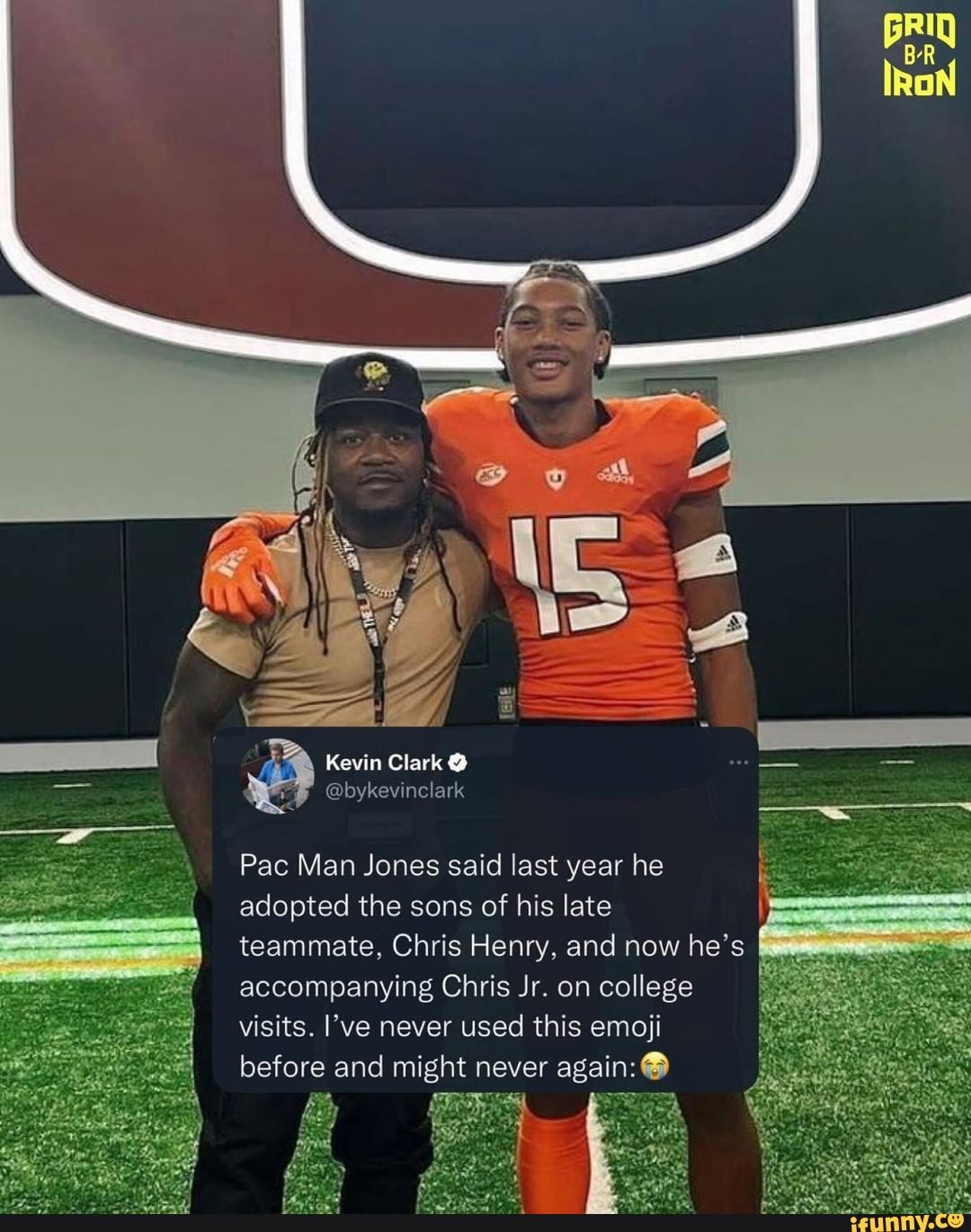 Adam 'Pacman' Jones reveals he adopted the sons of former teammate