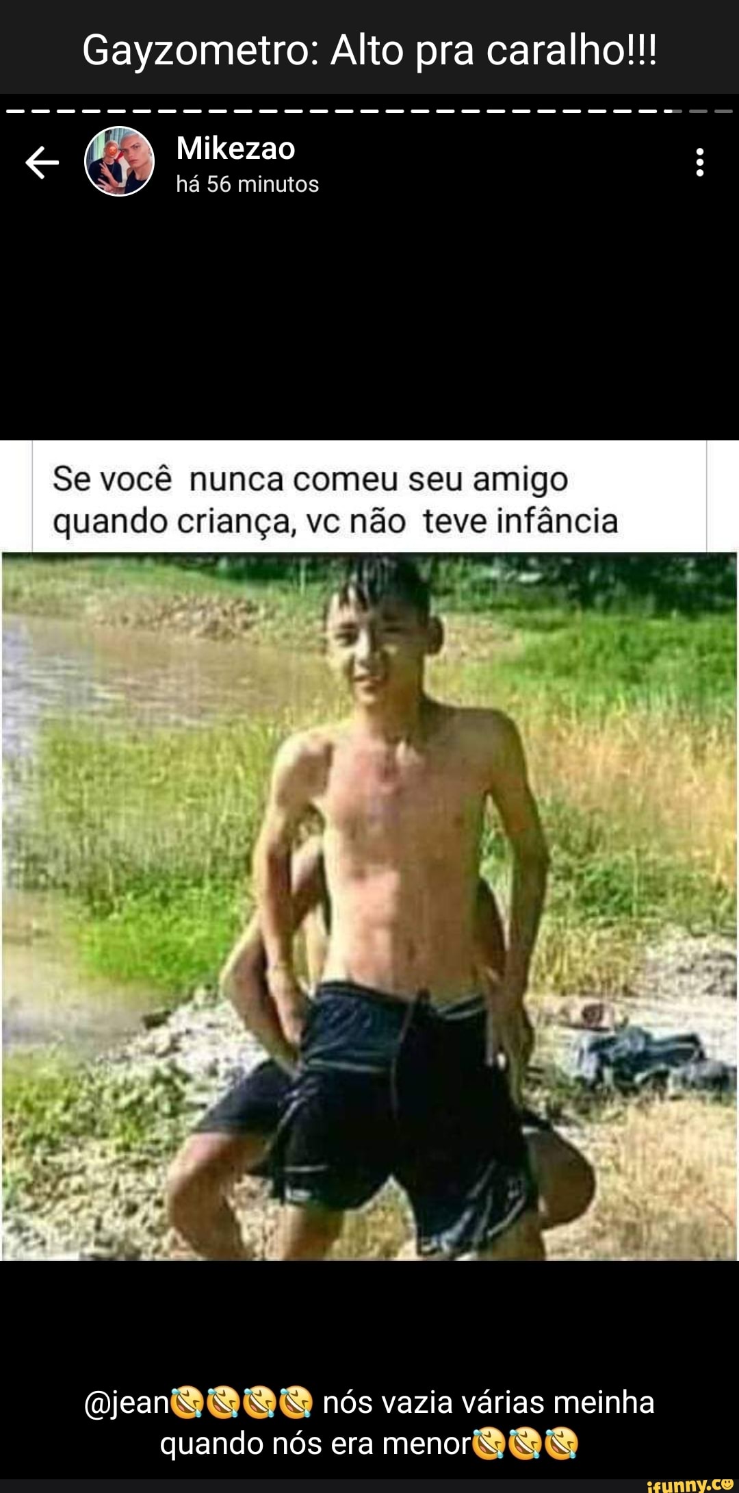 Meu amigo Antes e depois de um mês fazendo Mewing - iFunny Brazil