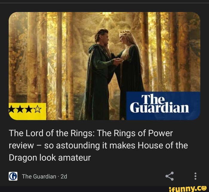 The Lord of the Rings: The Rings of Power review – so astounding it makes  House of the Dragon look amateur, The Lord of the Rings: The Rings of  Power