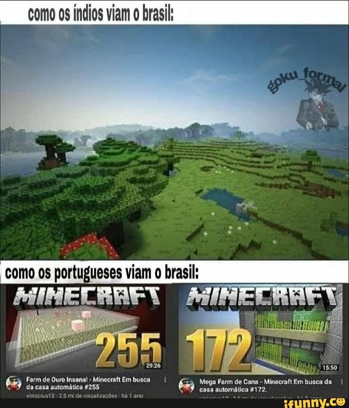 Minecraft memes - Lembra delas * Olha como elas estão hoje: vis - iFunny  Brazil