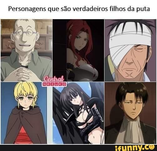 Nomes de personagens de anime que daria a seu filho > [PLG]