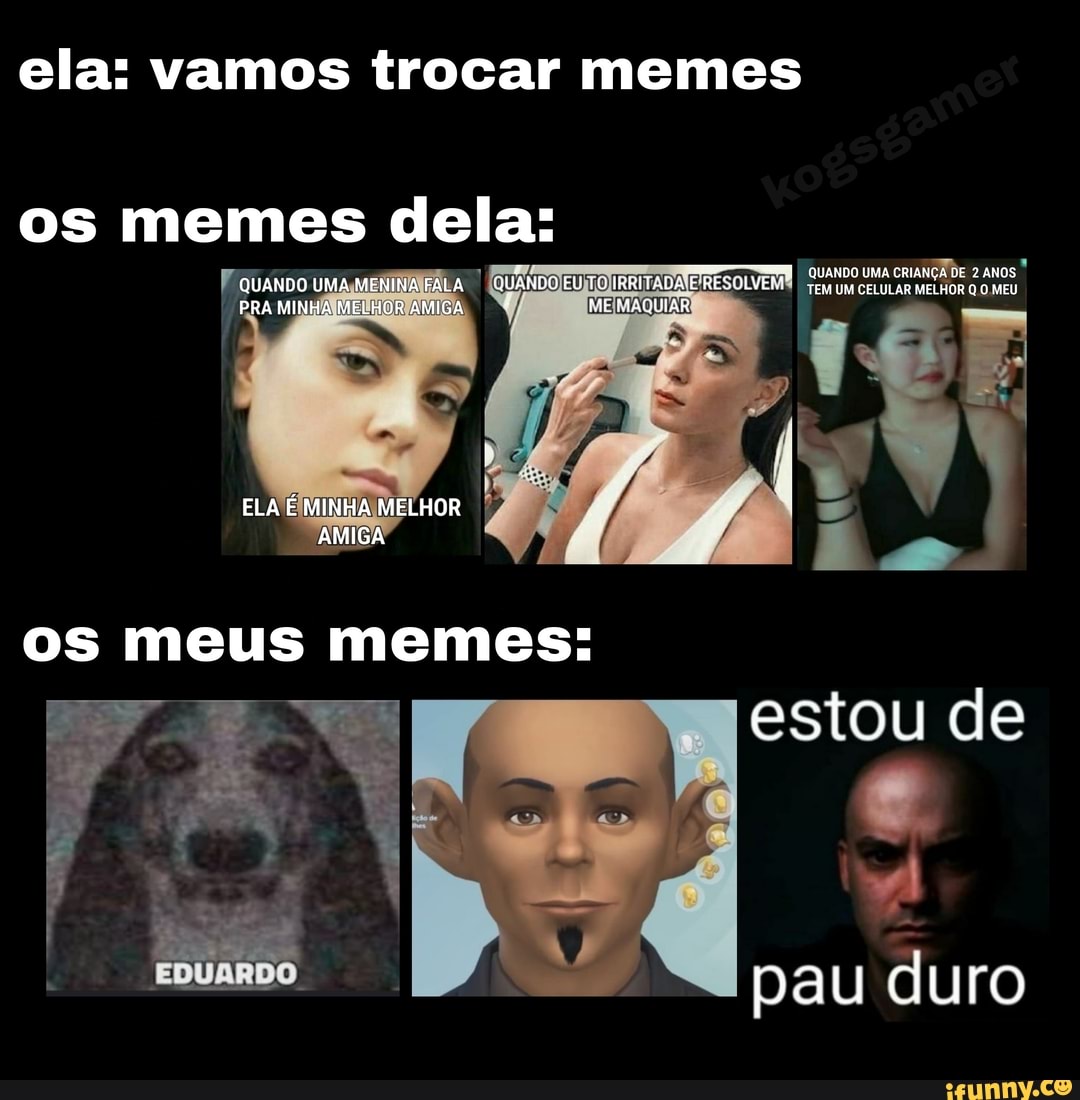 Menina Que Enrola Memes Engraçados Através Do Smartphone Que Ri E