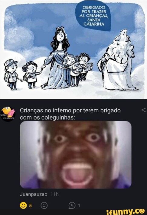 Uma criança no Inferno