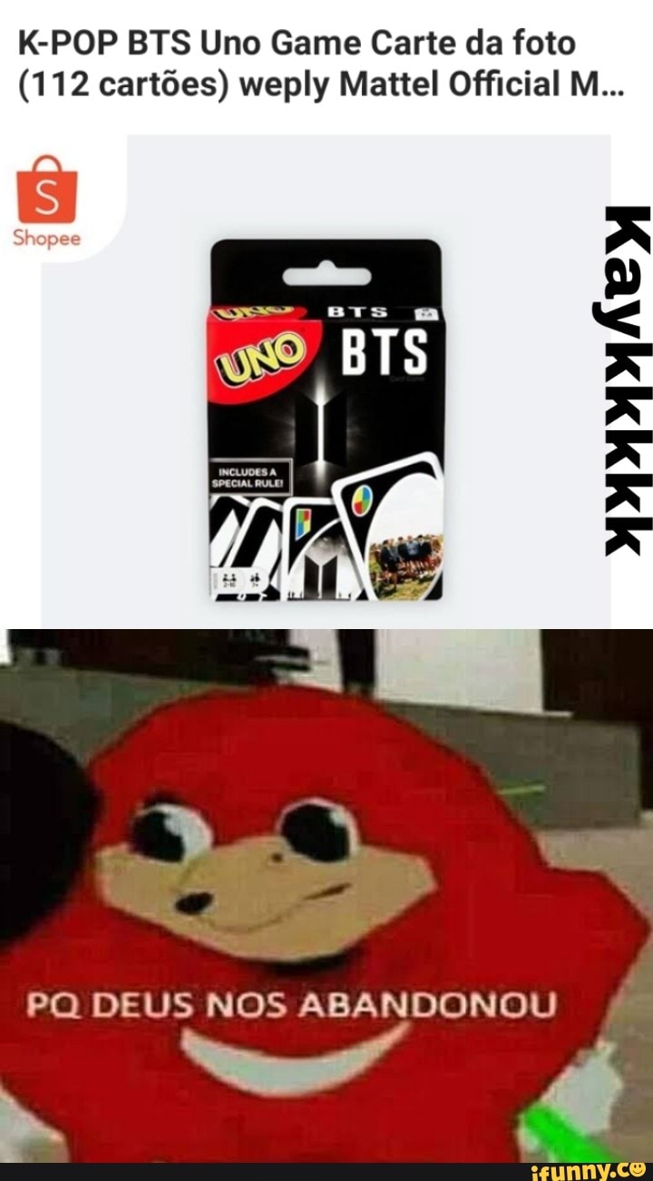 BTS - UNO x Mattel