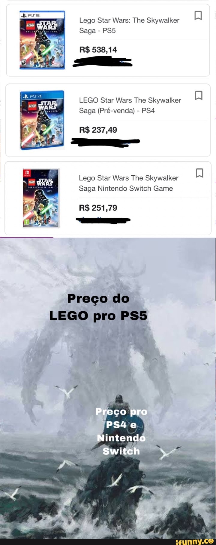 Lego star wars best sale the skywalker saga r