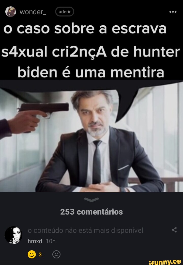 EXAME HUNTER HnN.Es Isto é I ..O Meu saco. D-Devolva! - iFunny Brazil