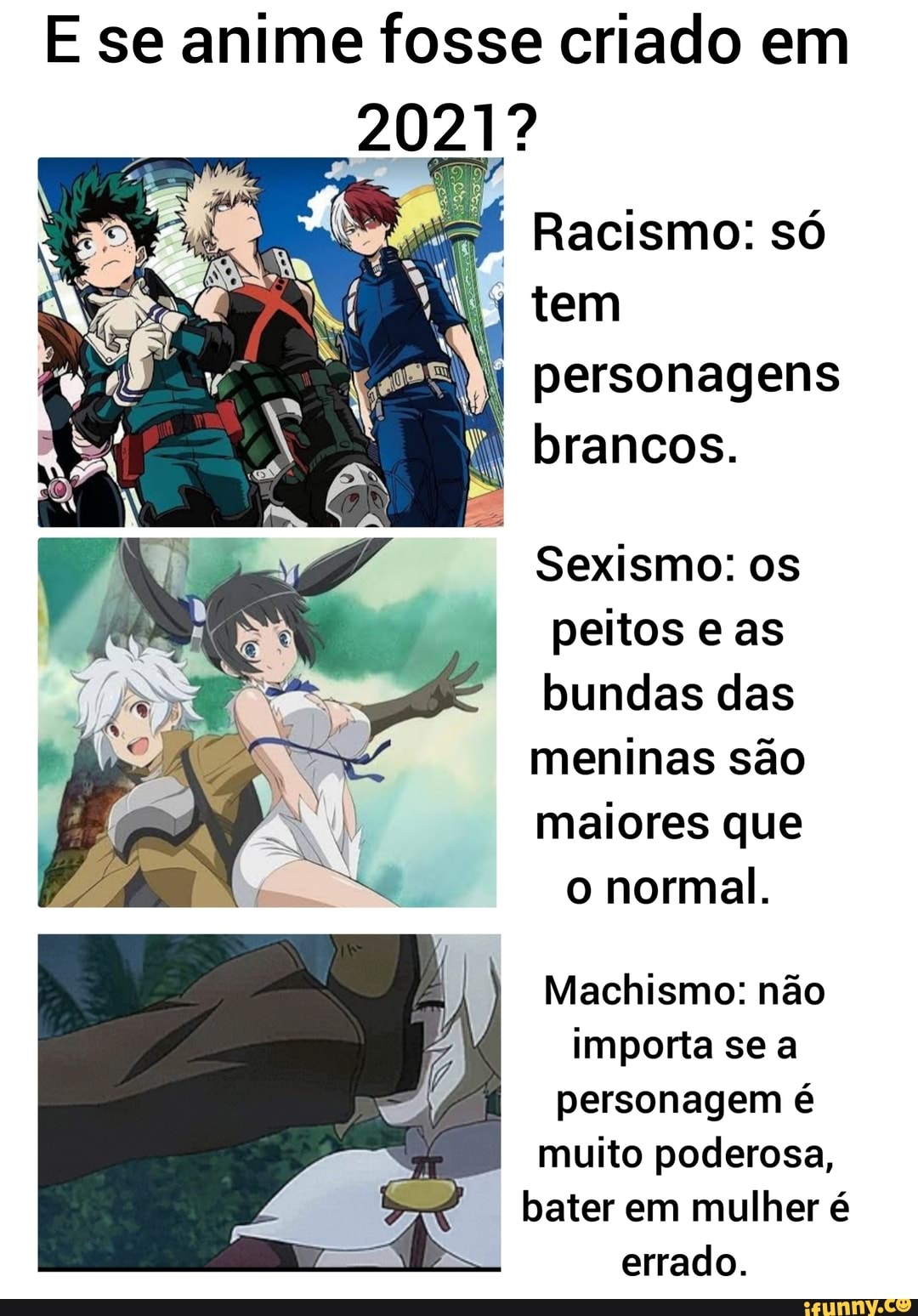 Politicamente Correto nos Animes - Forums 