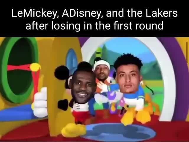 NBA Memes on Instagram: Mickey mouse moves to go with a mickey mouse ring  😂 #nbamemes #LeBronJames