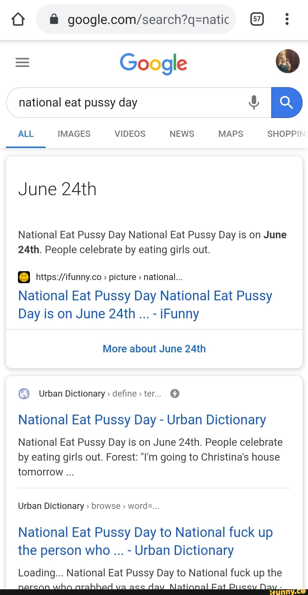 When is eat pussy day