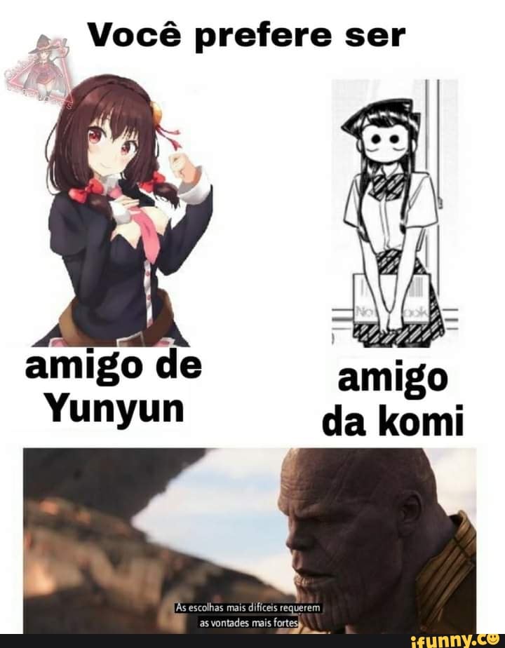 Quando meu amigo cego diz que prefere anime dublado: - . - iFunny Brazil