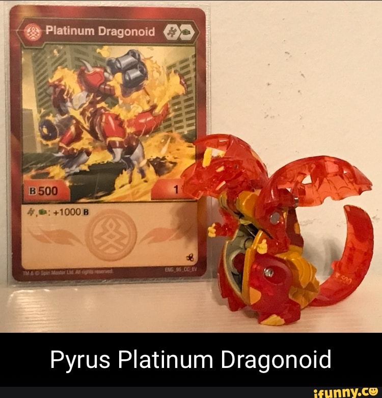 Bakugan Evolutions Platinum Dragonoid (red) : Target