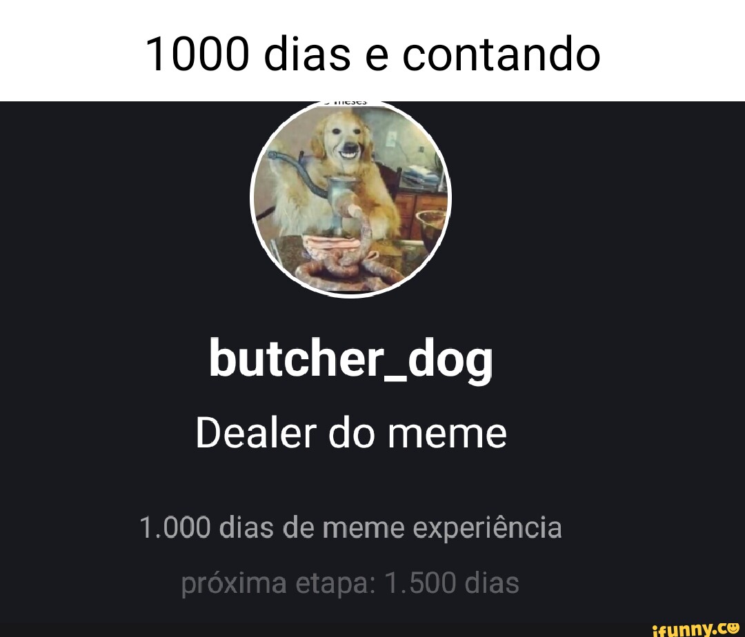 Meme de 1000 de memes de fino sofores, - iFunny Brazil