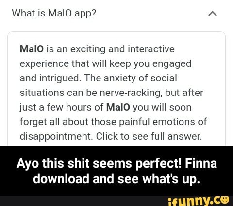 malo-ver1-0-0 Download do APK de MalO ver1.0.0 para Android 17 de dez. de  2019 - The anxiety of social situations can be nerve-racking, but after  just a few hours of MalO