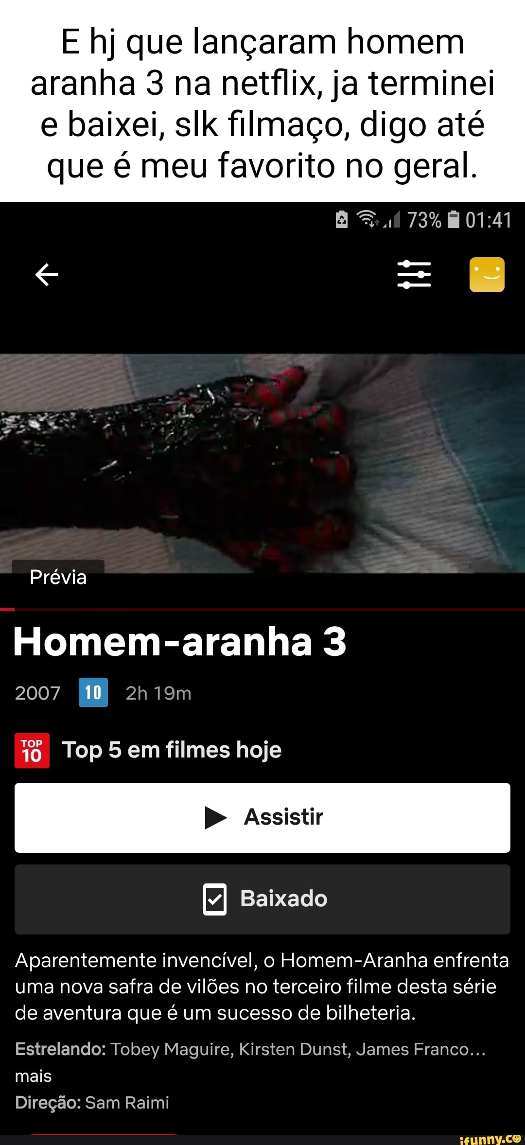 TOP 10: FILMES DO HOMEM-ARANHA 