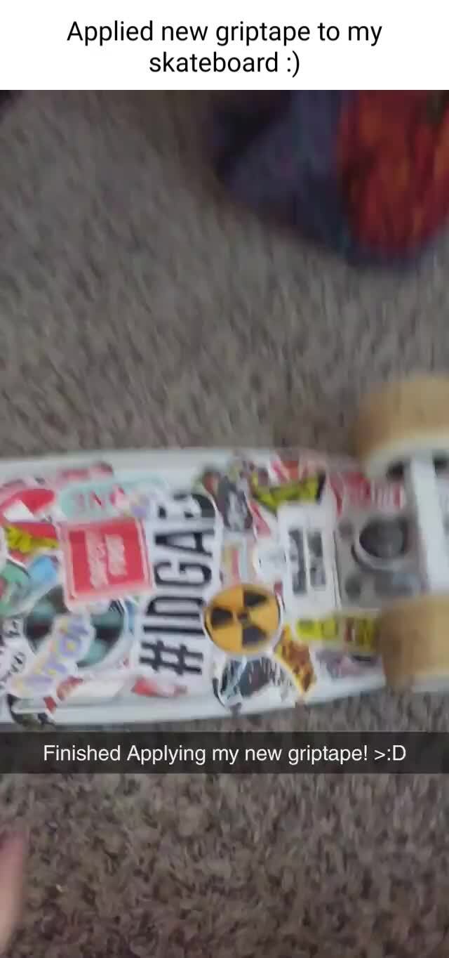 Painted this board and put some clear grip tape on turned out pretty well  for my first try - iFunny Brazil