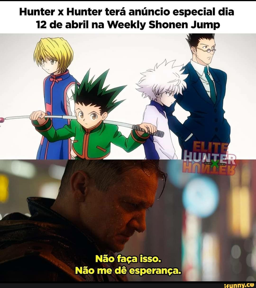 Hunter x Hunter terá anúncio importante na Shonen Jump - AnimeNew