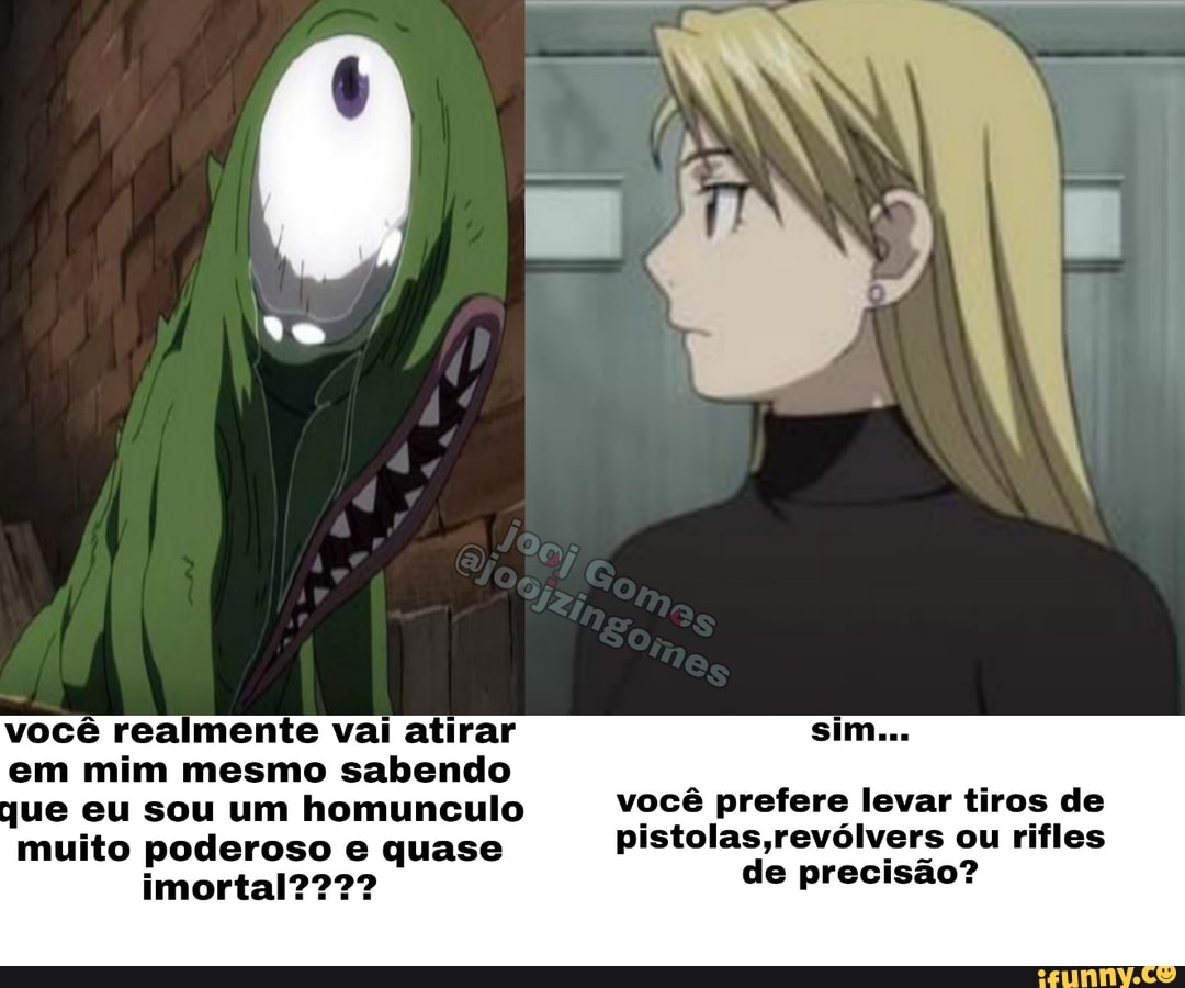 Você é realmente fã do anime Fullmetal Alchemist Brotherhood?