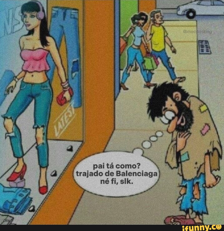 Amei a Gkay desfilando com a nova bolsa de lixo da Balenciaga que custa 9  mil reais nas lojas do Brasil - iFunny Brazil