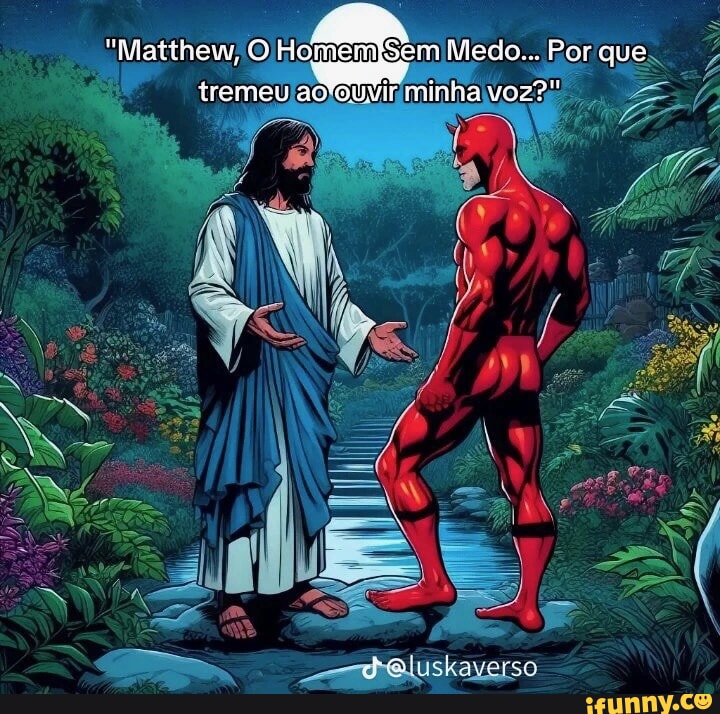 Dos dias um personagem aleatório com uma mi aleatória Jesus CRISTO - iFunny  Brazil