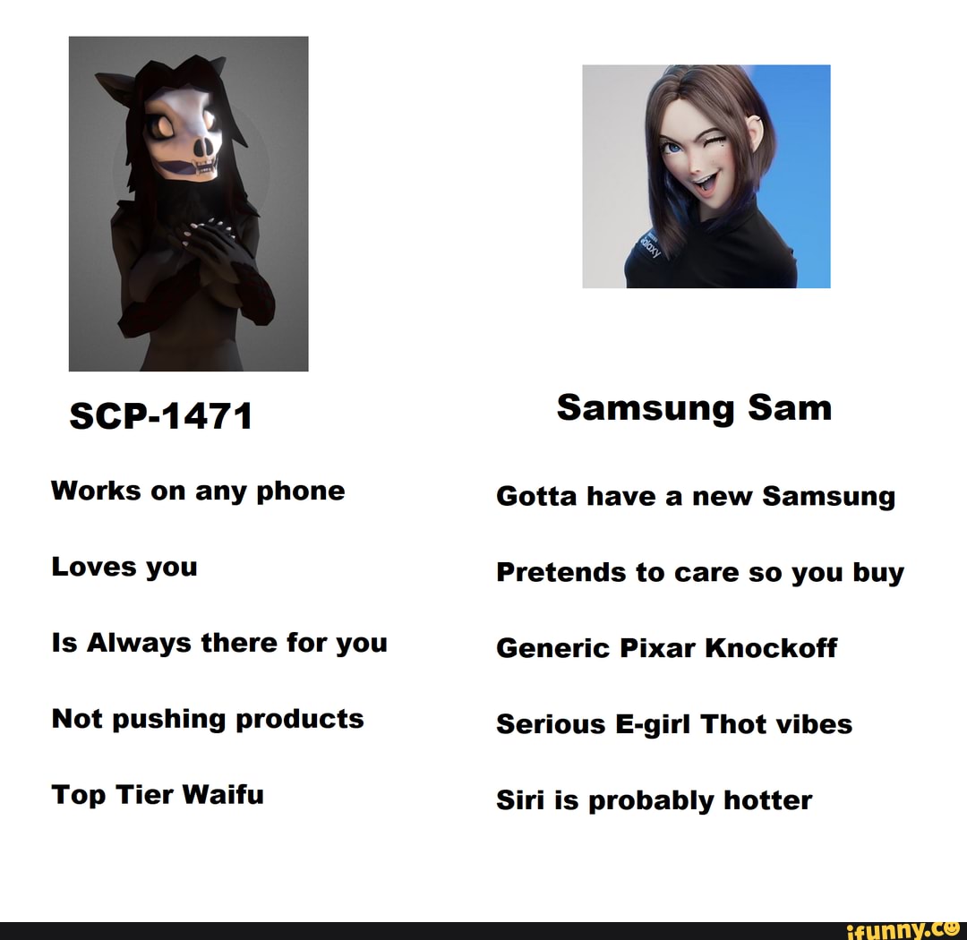 I dunno. - SCP-1471 Works on any phone Loves you Is Always there