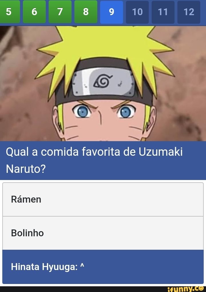 Naruto comida