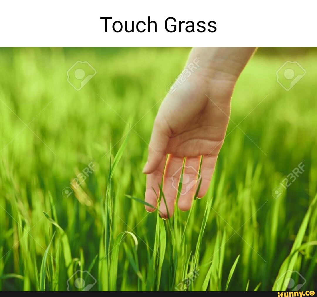 Touch grass - iFunny Brazil