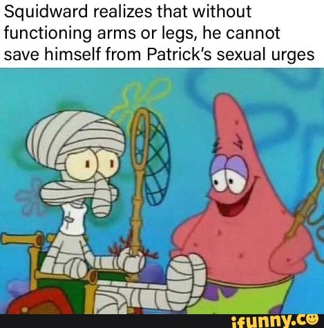 YourAverageMental on X: Squidward! what are you doing in the