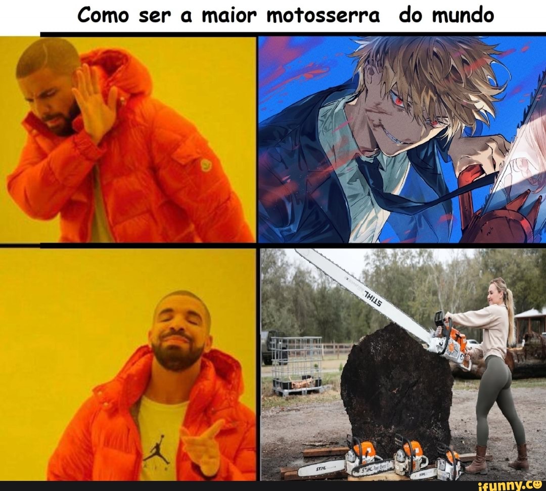 Muito bom esse anime do cara motosserra - iFunny Brazil