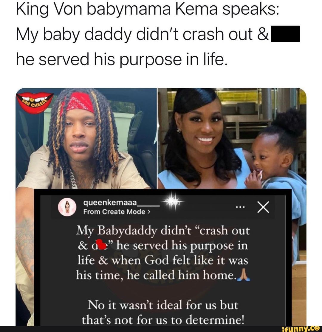 Dada / King Von son reacts to a picture of his dad😢 