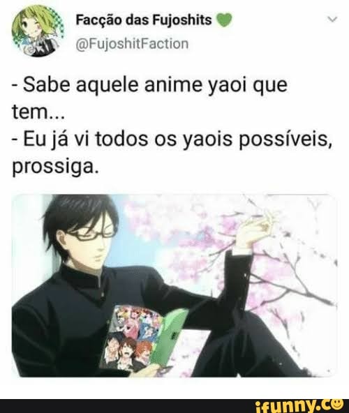 Créditos do Twitter: Facção das Fujoshits 🍥