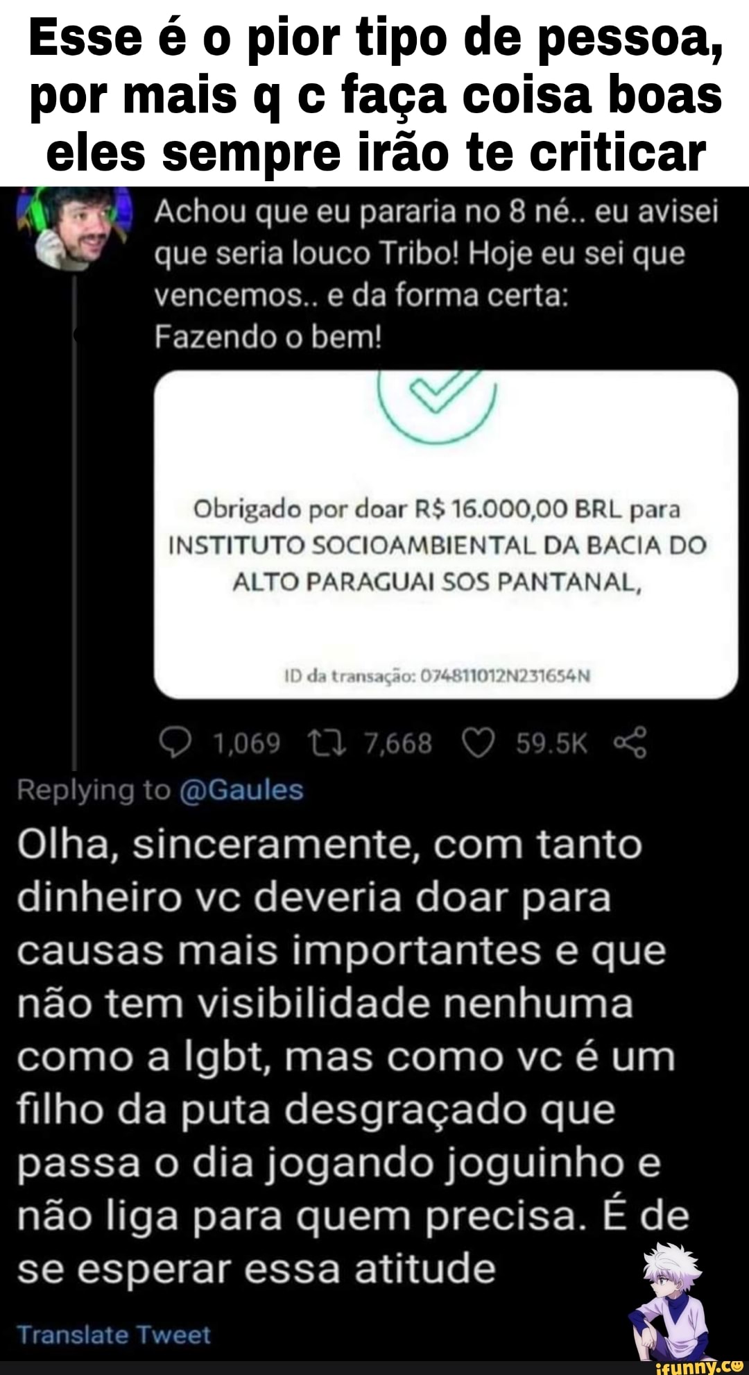 Se o Pou pegar destaque quem leu vai ter que jogar Pou dnv aí Agora -  iFunny Brazil