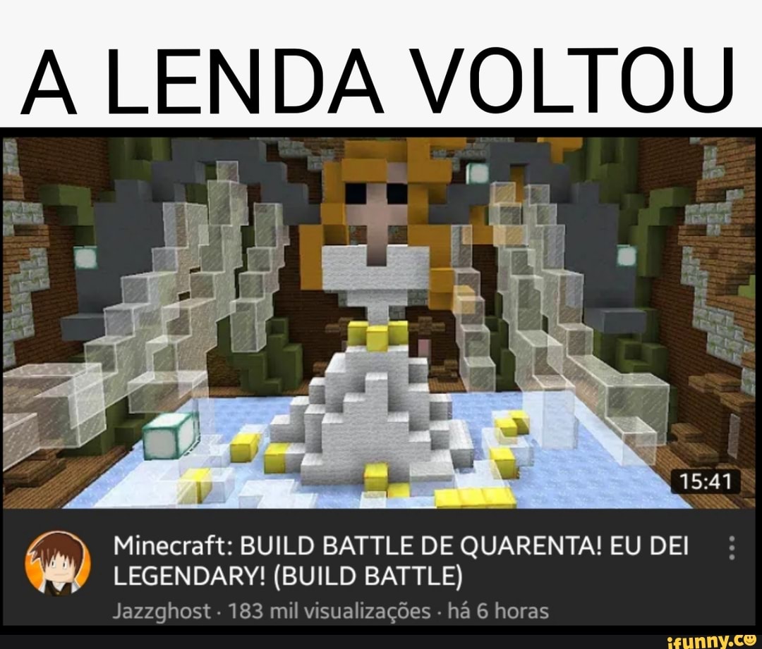 LEGENDARY (Minecraft Build Battle) 
