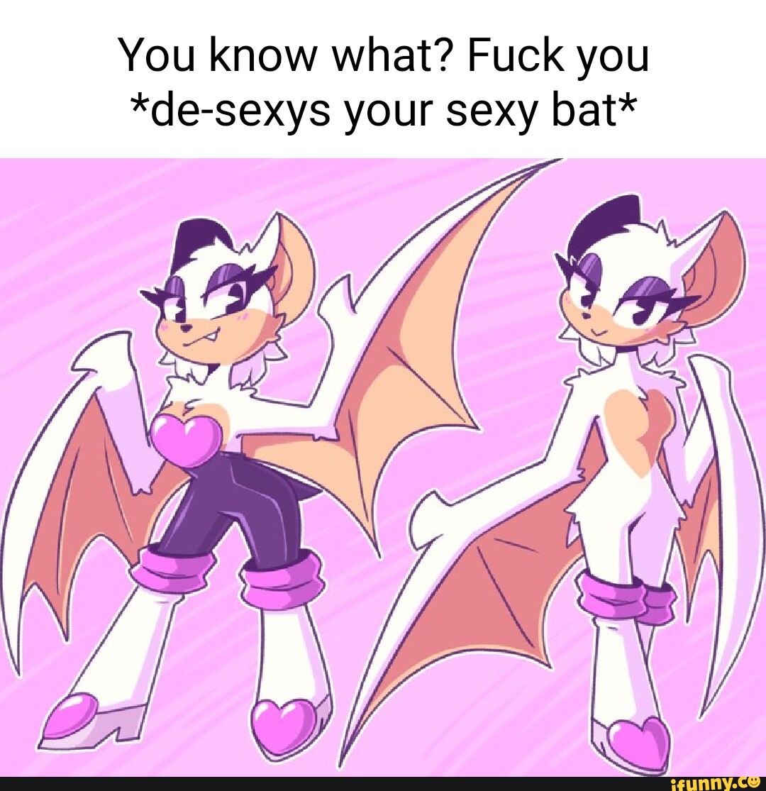 You know what? Fuck you *de-sexys your sexy bat* J alt - iFunny Brazil