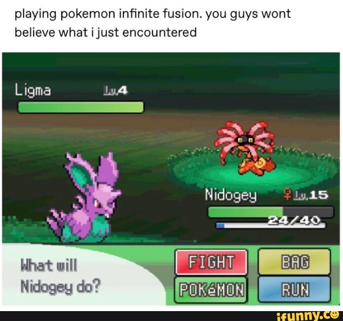 Pokemon ligma balls man